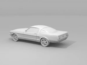 classic car collection 3D Model