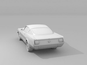 classic car collection 3Dモデル