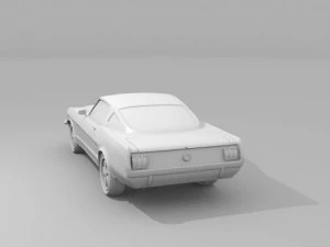 classic car collection 3D Model