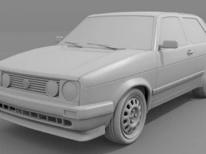 classic car collection 3D Model