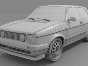 classic car collection 3D Model