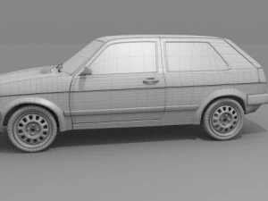 classic car collection 3D Model