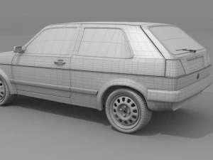 classic car collection 3D Model