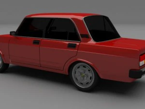classic car collection 3D Model