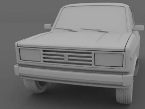 classic car collection 3D Model