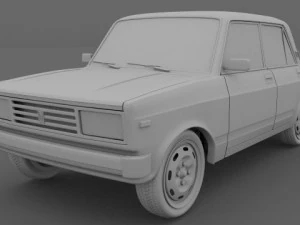 classic car collection 3D Model
