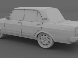 classic car collection 3D Model