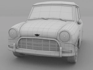 classic car collection 3D Model