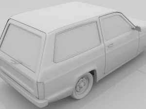 classic car collection 3D Model