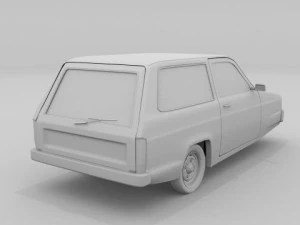 classic car collection 3D Model