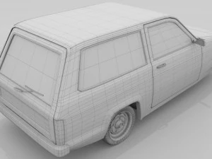 classic car collection 3D Model