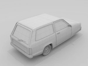 classic car collection 3D Model