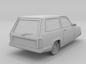 classic car collection 3D Model
