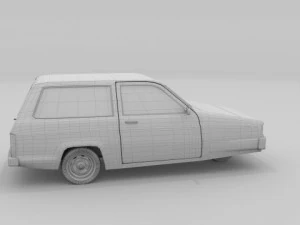 classic car collection 3D Model