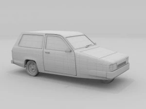 classic car collection 3D Model