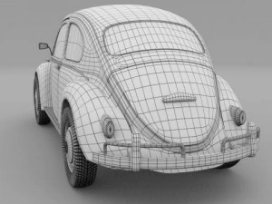 classic car collection 3D Model