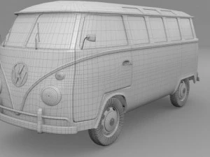 classic car collection 3D Model
