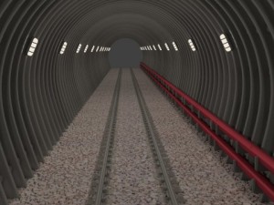 subway tunnel 3D Model