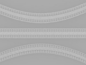 trainsubway track 3D Modell