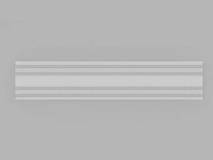 double rail line 3D Model