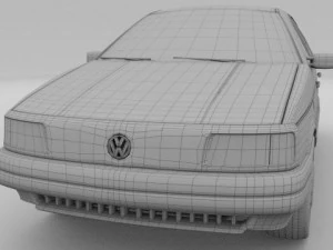 volkswagen passat b3 3D Model