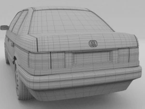 volkswagen passat b3 3D Model