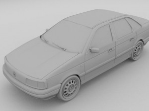 volkswagen passat b3 3D Model