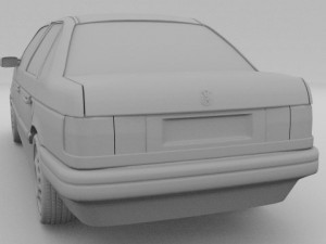 volkswagen passat b3 3D Model