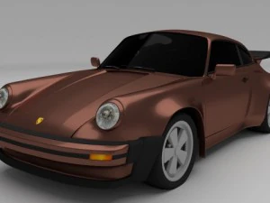 1975 porsche 911 930 Model 3D