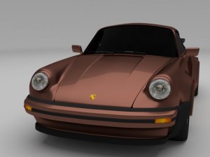 1975 porsche 911 930 3D Model