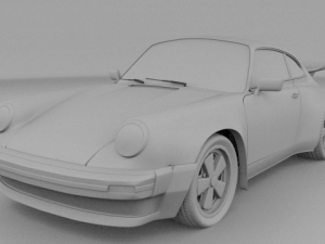 1975 porsche 911 930 3D Model