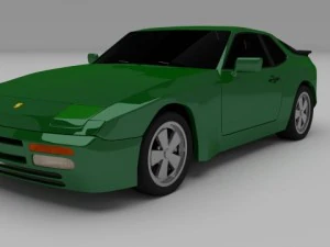 porsche 944 924 3D Model