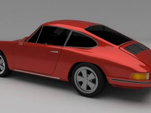 classic porsche collection 3D Model