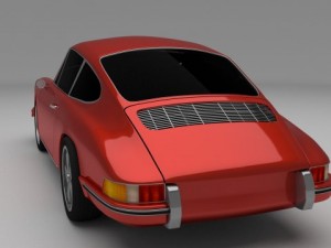 classic porsche collection 3Dモデル