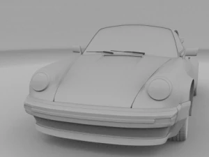 classic porsche collection 3D Model