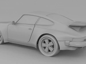 classic porsche collection 3D Model