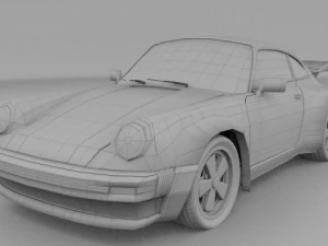 classic porsche collection 3D Model