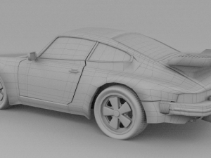 classic porsche collection 3Dモデル