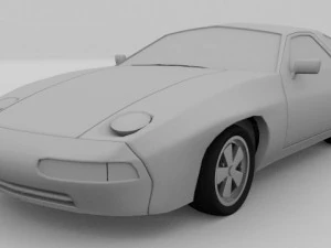 classic porsche collection 3D Model