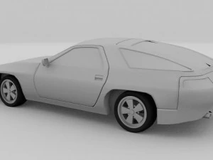 classic porsche collection 3D Model