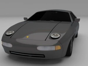 classic porsche collection 3D Model
