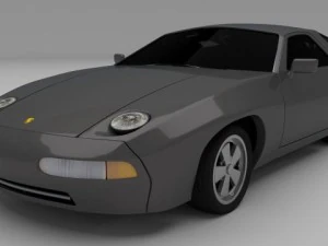 classic porsche collection 3D Model