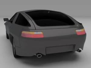 classic porsche collection 3D Model