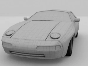 classic porsche collection 3D Model