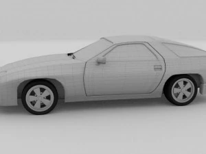 classic porsche collection 3D Model