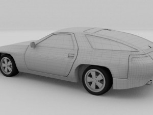 classic porsche collection 3Dモデル