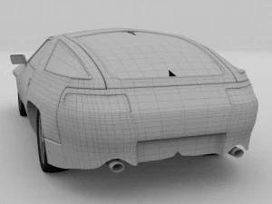 classic porsche collection 3D Model