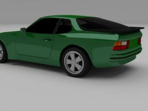 classic porsche collection 3D Model