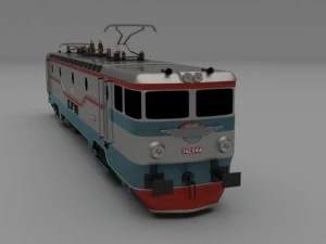locomotiva el&eacute;trica classe 42 Modelo 3D