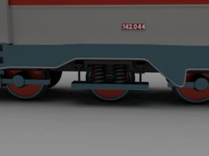 locomotiva el&eacute;trica classe 42 Modelo 3D